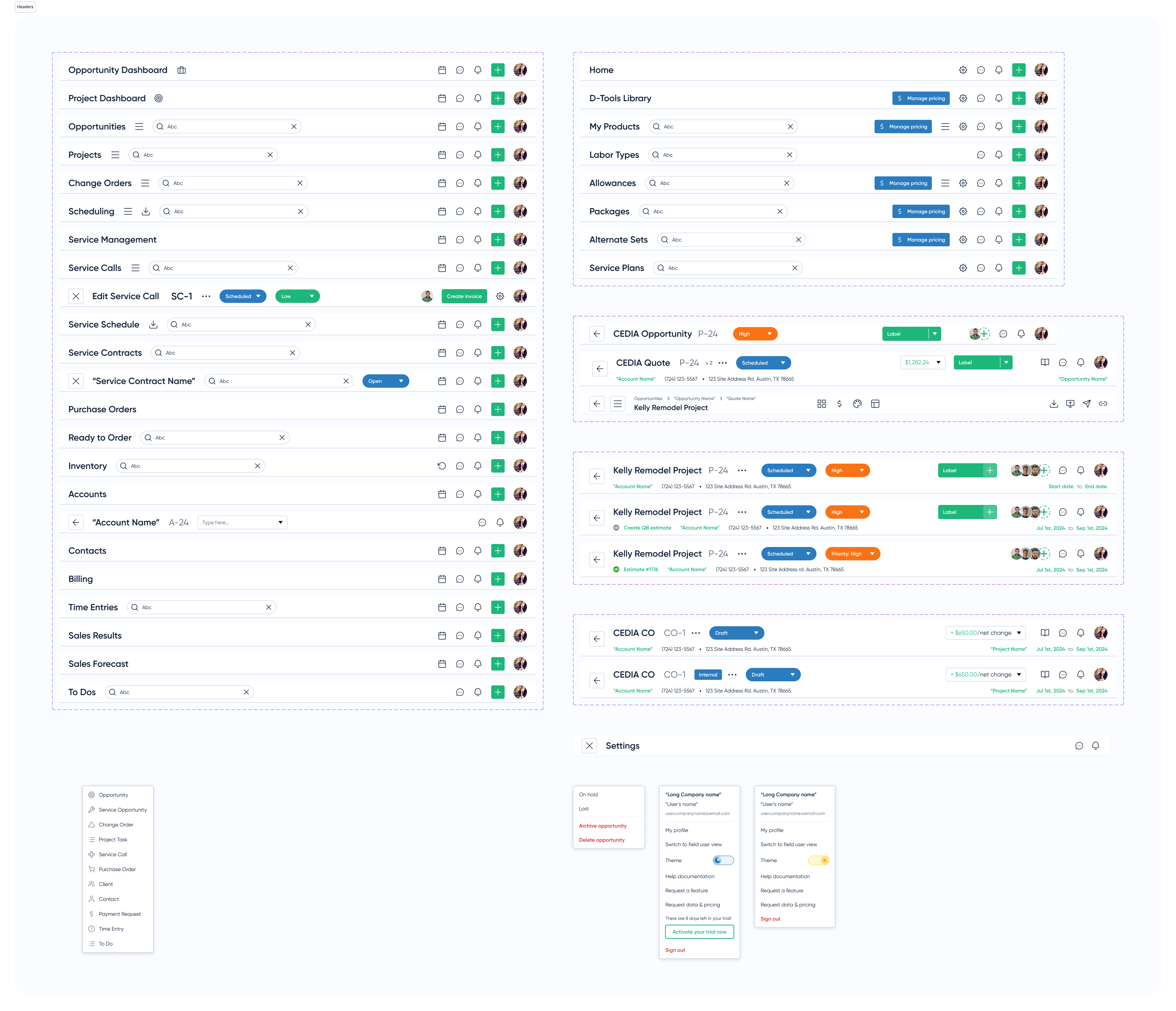 Design system documentation and guidelines